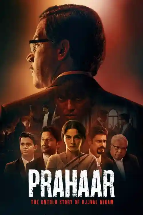 Poster of Prahaar - The Ujjwal Nikam Story (2026) Hindi Movie HQ-HDTC