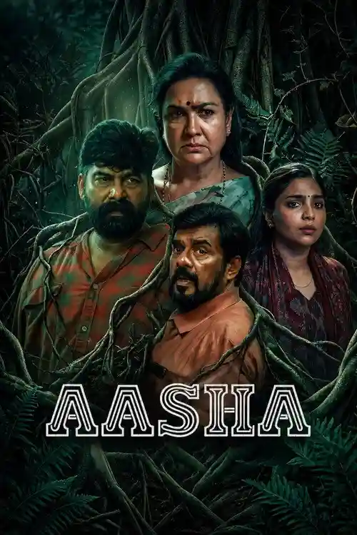 Poster of Aasha (2026) Multi Audio [Hindi-Telugu-Tamil-Malayalam] Movie WEB-DL